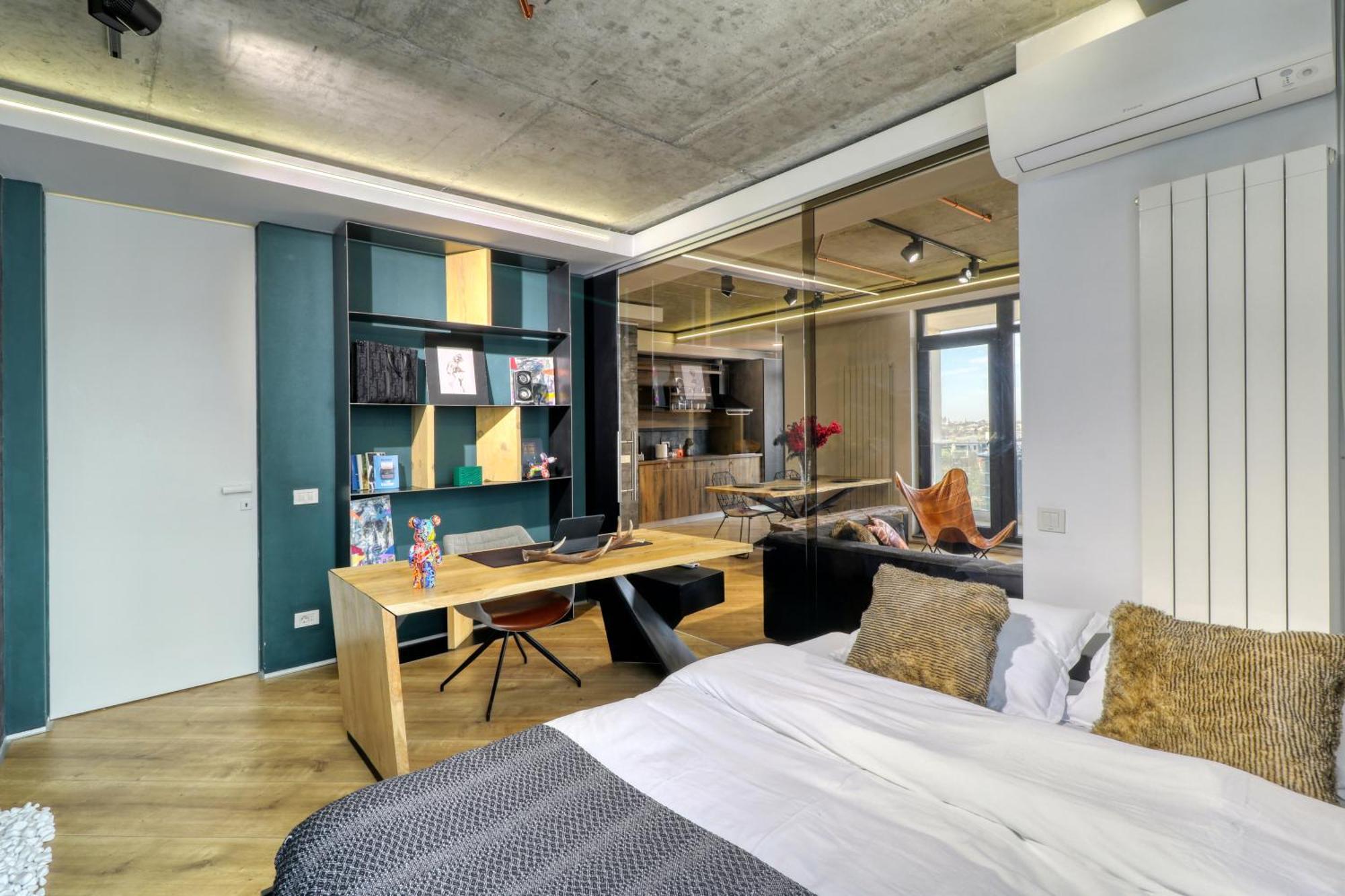 Penthouse Floreasca Bucareste Exterior foto