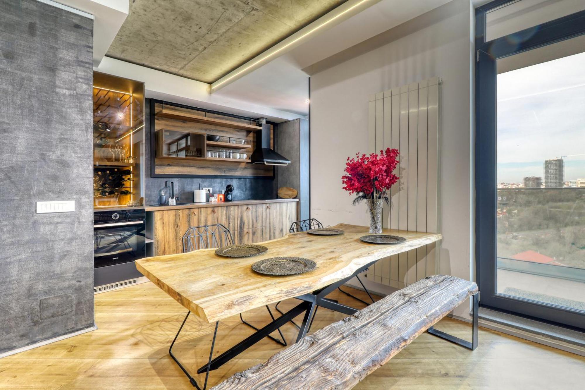 Penthouse Floreasca Bucareste Exterior foto