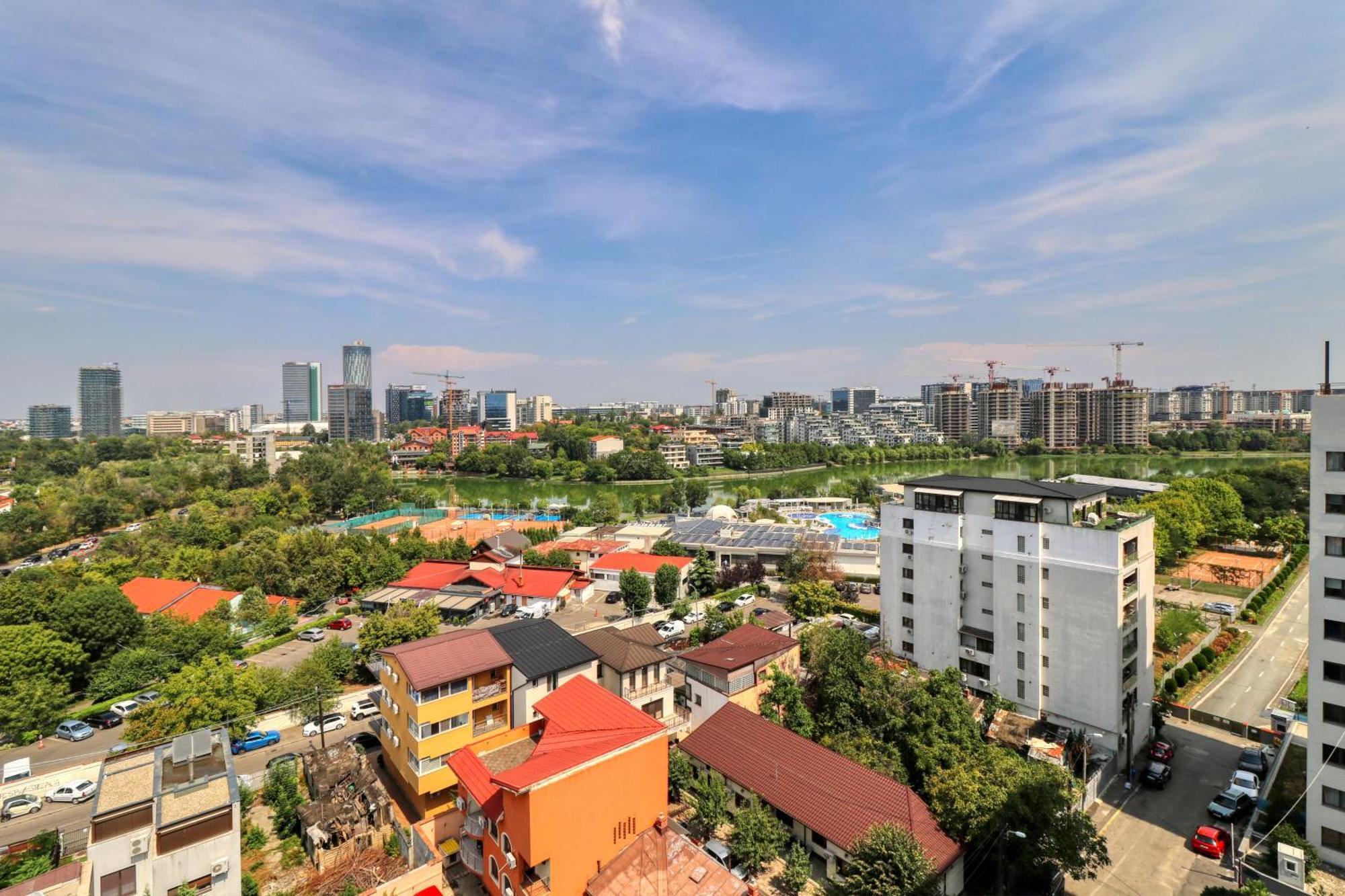 Penthouse Floreasca Bucareste Exterior foto