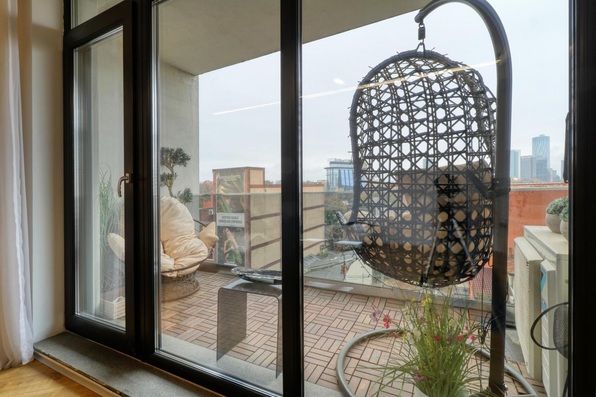 Penthouse Floreasca Bucareste Exterior foto