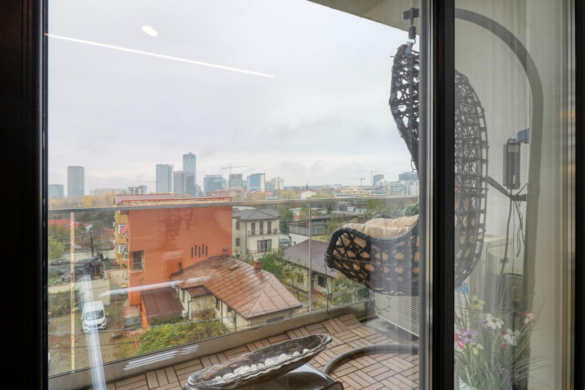 Penthouse Floreasca Bucareste Exterior foto