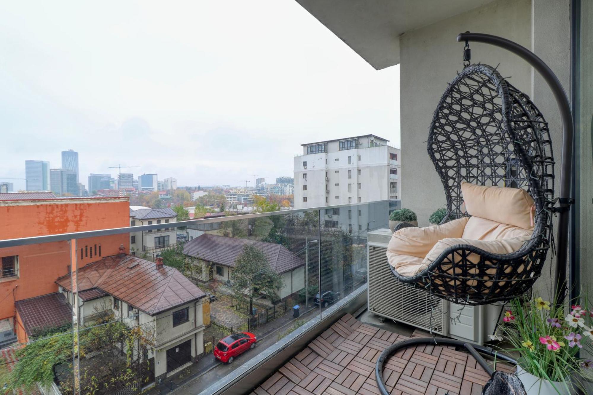 Penthouse Floreasca Bucareste Exterior foto