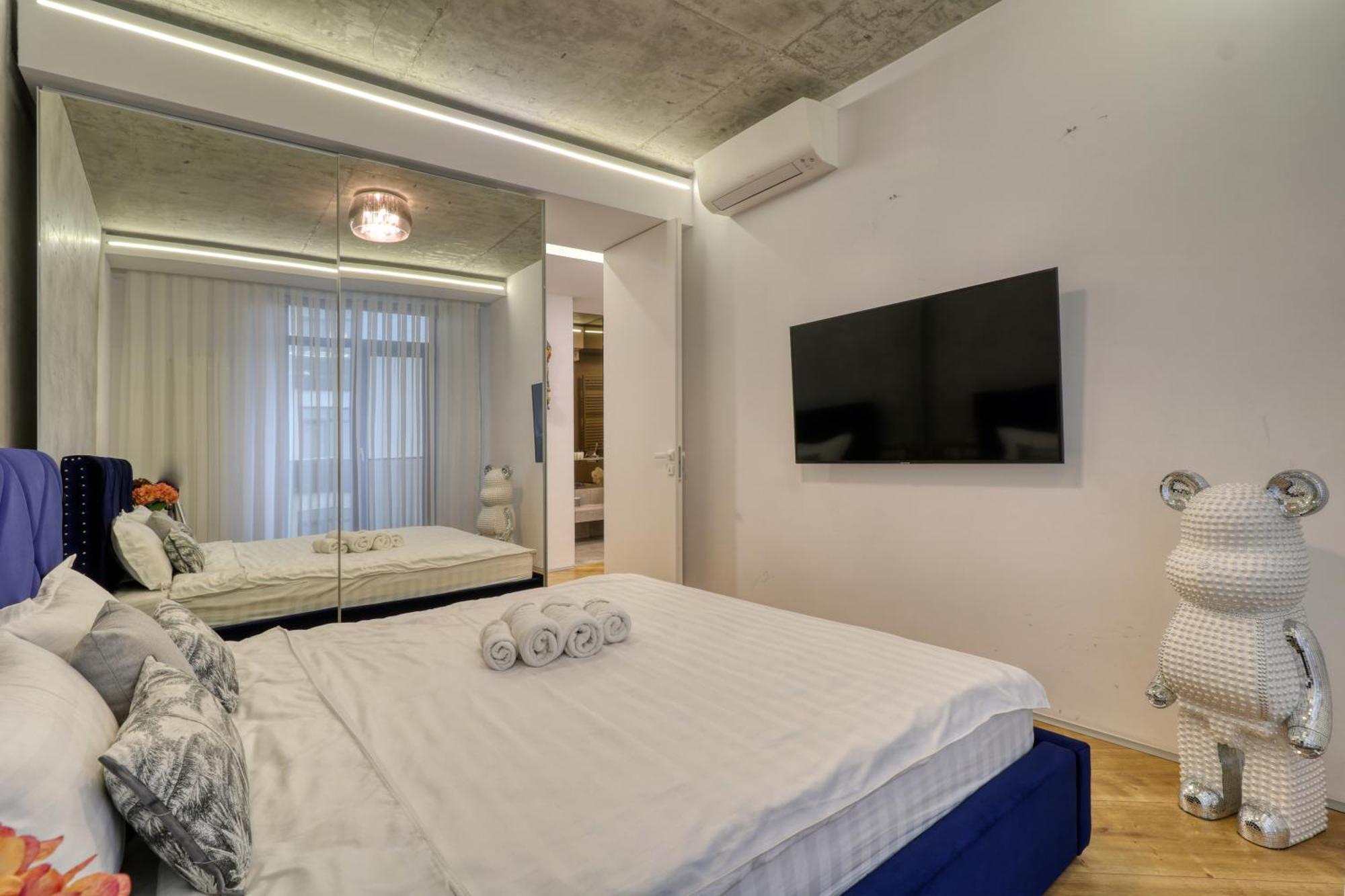 Penthouse Floreasca Bucareste Exterior foto